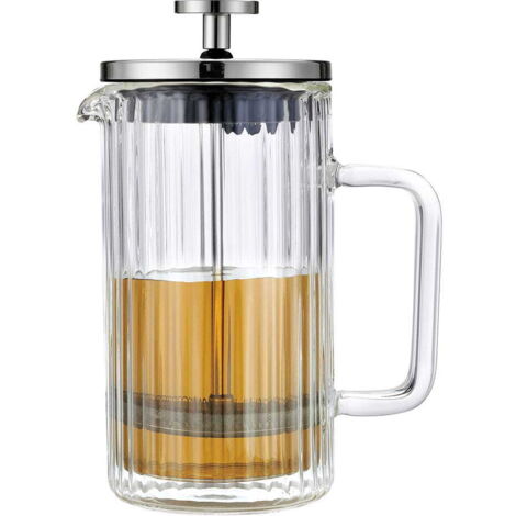 Infusore Per Tè In Vetro Da 350 Ml Con Filtro A Doppia Parete – Teiera Monouso Con Coperchio