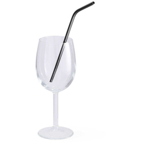 Accessorio Per Cannuccia Universale In Plastica Alimentare - Colore Nero