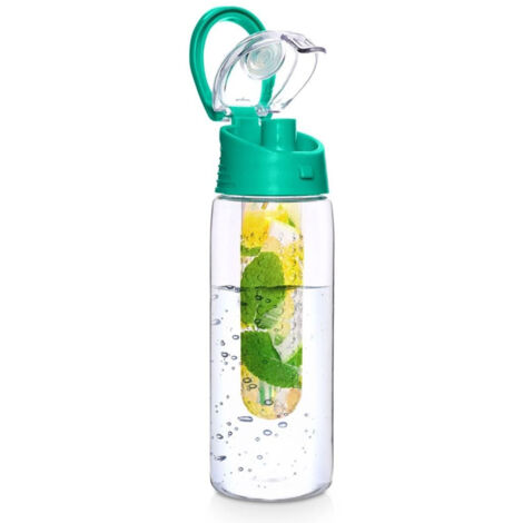 TV Unser Original Maxxcuisine Botella con Fruta Uso, Verde, 03130