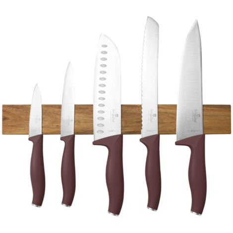 BERLINGER HAUS BH-2564 SET DI COLTELLI ACQUAMARINA CON SUPPORTO