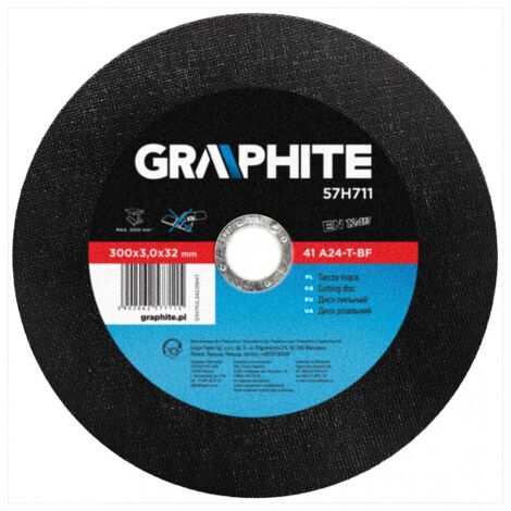 Disco da taglio per metalli 300 x 3,0 x 32,0 mm, 41 A24-T-BF (1/2)