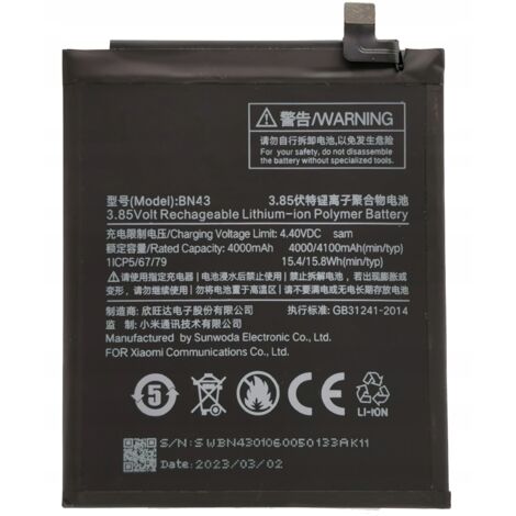 NUOVA BATTERIA BN43 PER XIAOMI REDMI NOTE 4X NOTE 4 Snapdragon VERSIONE GLOBALE