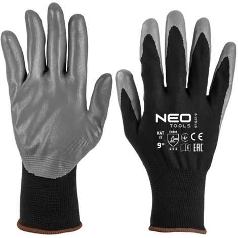 Guanti da lavoro in poliestere rivestito in ntrilex, modello 4131X, taglia 9 (1/5)