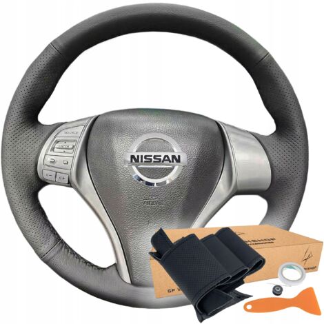 RIVESTIMENTO DEL VOLANTE PER NISSAN QASHQAI X-TRAIL TEANA ALTIMA NAVARA