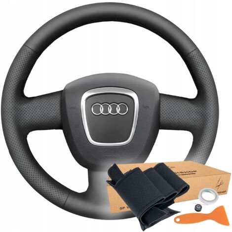 RIVESTIMENTO DEL VOLANTE PER AUDI A3 8P A4 B7 A6 S6 S4 SEAT EXEO