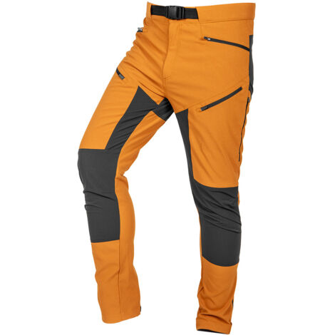Pantaloni da lavoro OUTDOOR, elasticizzati in 4 direzioni, grigio senape, taglia M (1/5)