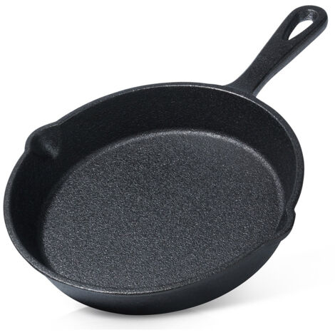 Padella in ghisa 15 cm con beccucci per tutte le fonti di calore