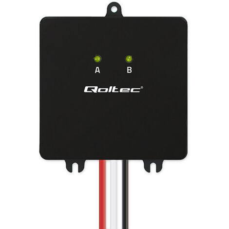 Bilanciatore di tensione Qoltec 24V per 2 batterie GEL AGM LiFePO4 da 12V 5A