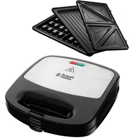 Russell Hobbs 24540-56 apparecchio per sandwich 3 in 1 nero inox (1/5)