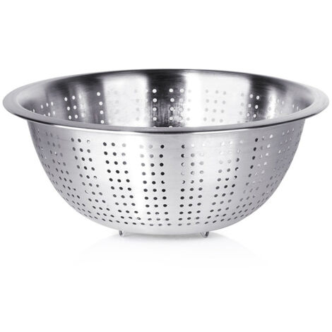 D'Emilia - Colino Da Cucina In Acciaio Inox, Scolapasta Per Alimenti A Rete Fine Per Pasta, Verdure, Setaccio Per Farina In 3 Diverse Misure (9 Cm