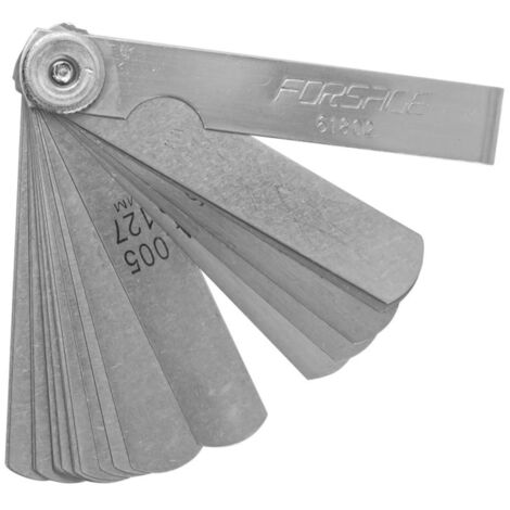 Spessimetro a lamelle 0,038-0,635 mm, 26 pezzi (1/2)