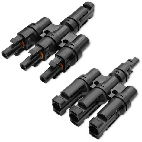 Connettore solare Qoltec Connettore MC4 Tipo T 1000 V 30 A Set completo