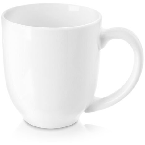 Tazza in porcellana bianca MONA da 450 ml (1/4)