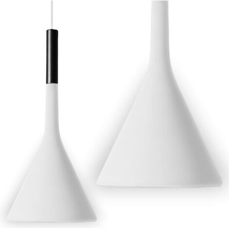 Lampadario a sospensione bianco moderno per cucina, sala da pranzo e soggiorno. (1/5)