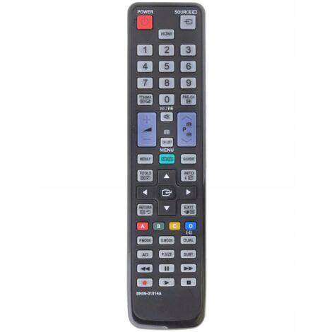 Telecomando sostitutivo PER SAMSUNG BN59-01014A BN59-01069A, TV, Nero (1/5)