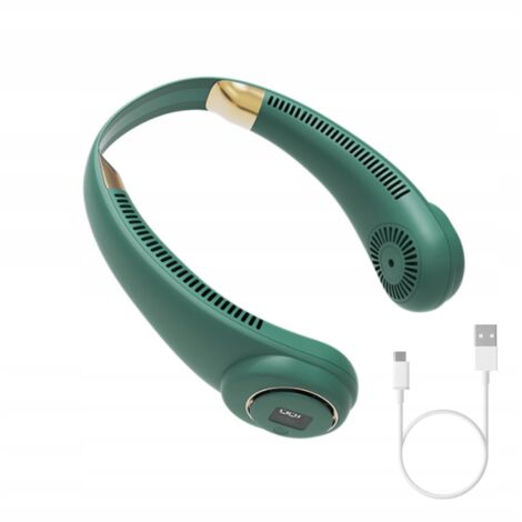 Ventilatore Da Collo Portatile Da 6000 Mah, Ricaricabile, Con USB