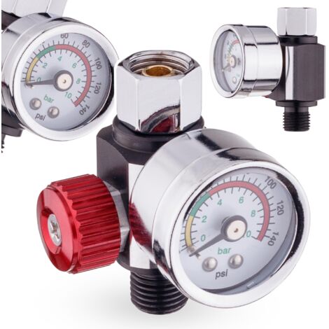 Regolatore Di Pressione Dell'aria Da 1/4 Di Pollice Con Manometro Accessori Per Utensili Pneumatici 72805200