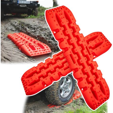 RAMPE PER AUTO FUORISTRADA SET DI 2 TRAPPOLE 10T FANGO NEVE (1/5)