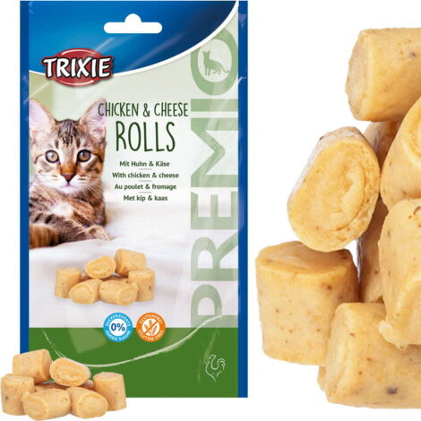 Trixie premio chicken cheese rolls (100 GR 6 ST
