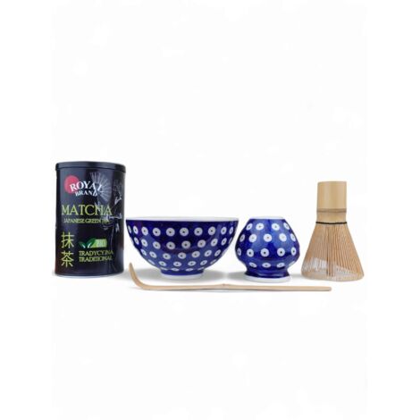Ceramiche polacche della tradizione giapponese - Set per la preparazione del Matcha di Bolesławiec (1/5)