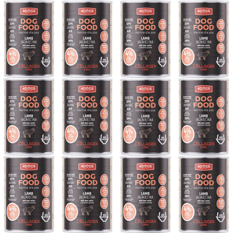 Alimento Collagen Line - con corna e AGNELLO 400 g - 10+2 gratis (1/5)