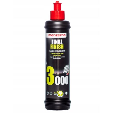 MENZERNA FINAL FINISH FF 3000 PASTA LUCIDANTE 250 ML PER LUCIDARE LA VERNICE (1/3)