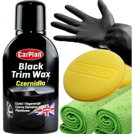 CARPLAN STRONG DRESSING KIT NERO PER PARAURTI RINNOVO PLASTICA (1/5)