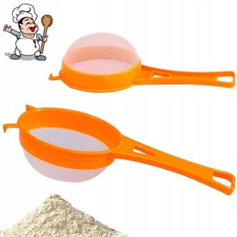 Zeal Set Colino E Pinze Da Cucina – Scolapasta In Plastica Con Doppio Lato E Pinze In Acciaio Inox Con Punte In Silicone - 2
