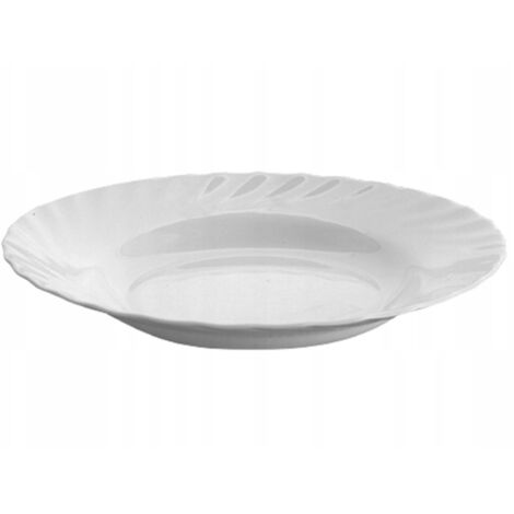 Luminarc Venizia Piatto Fondo Turchese – Opale Ultra Resistente – Diametro 20 Cm – Lavastoviglie E Microonde