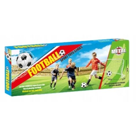 Set da calcio con porta in metallo 67x5,5x26 cm 8127 (1/3)
