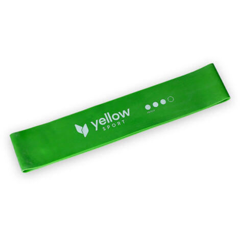 Fascia elastica per esercizi yellowLOOP Band - verde, resistenza 10-15 kg (1/3)