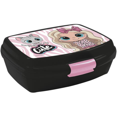 Lahnaokfis 2Pcs Snack Box, 8 Scomparti Contenitore per Snack con Scomparti E Coperchio, Multifunzione Porta, Portatile Piatto Spuntino con Maniglia, Trasparente Vassoio Portata Diviso per Bambin
