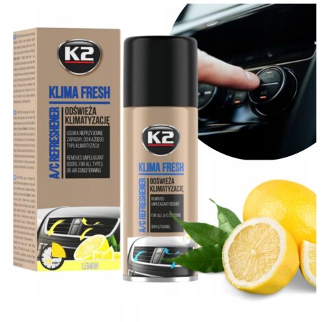 Spray rinfrescante per condizionatori K2 KLIMA FRESH 150 ML Limone