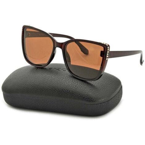 Occhiali da vista da donna a forma di occhio di gatto BLUE LIGHT con flex 25136B grigio oro (1/5)