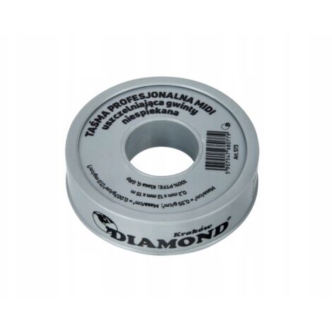 NASTRO PROFESSIONALE IN TEFLON MIDI PTFE 15mm12mm0.2