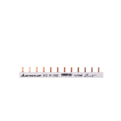 Barra di distribuzione di corrente tipo PIN 1P 10mm2 63A 12 pin IZS10/1F/12 45.202