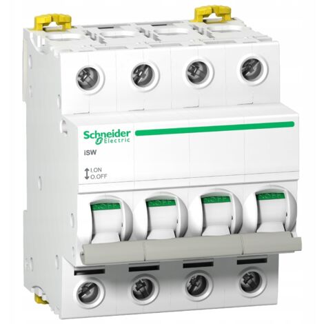 Interruttore di sezionamento ISW 100A 4P 4Z 4M 415V AC ACTI 9 A9S65491