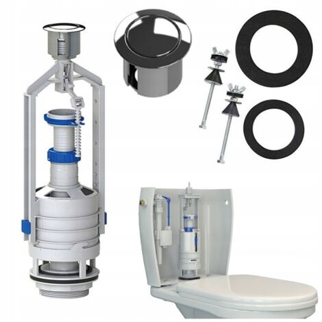 Valvola di scarico + kit di riparazione universale per Cersanit Roca