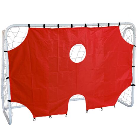 Porta da calcio in acciaio con rete MASTER 213x152 cm per il tiro (1/3)