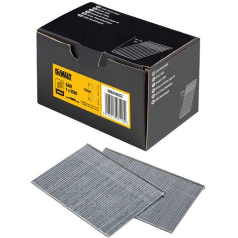 CHIODI DEWALT 20° 1,6x63mm ZINCATI