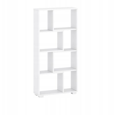Mensola da parete piccola 120x60x20 bianca (1/5)