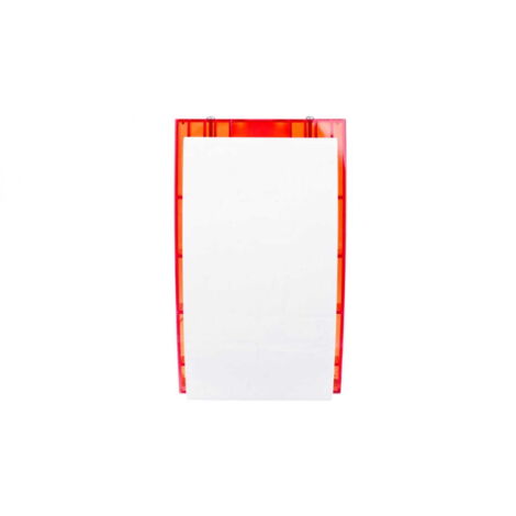 Dispositivo di segnalazione ottico-acustica, da esterno, con luce LED rossa, copertura metallica SP-4001 R