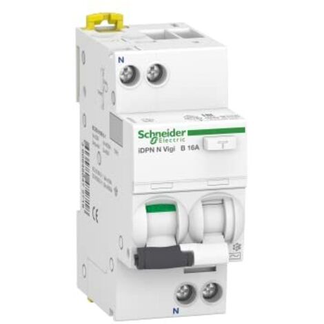 Interruttore differenziale 2P 16A B 0,03A tipo A iDPN N VIGI A9D56616