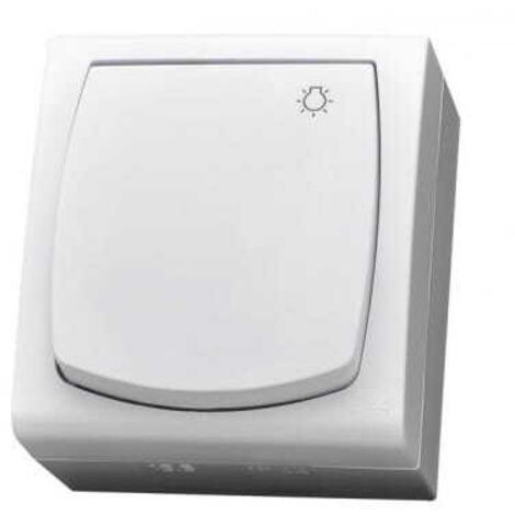 Madera bianco n/t interruttore normalmente aperto luce IP44 (1/5)