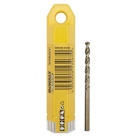 TRAPANO DEWALT AL COBALTO PER METALLO 4,5 mm 10 pezzi. (1/3)