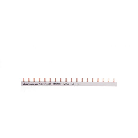 Barra di distribuzione di corrente tipo PIN 1P 10mm2 63A 18 pin IZS10/1F/18 45.208