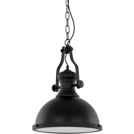 Lampada a sospensione lampada da soggiorno, lampada retrò con paralume