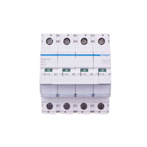 Interruttore sezionatore modulare 40A 4P SBN440