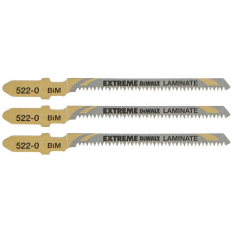 LAMA PER SEGHETTO ALTERNATIVO DEWALT 82,6x1,4mm T101AOF LAMINATA /3pz. (1/2)
