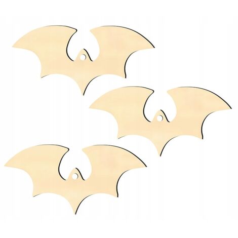 Decorazione pendente in legno HALLOWEEN H15 3 pz. (1/3)